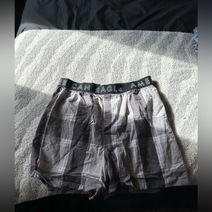 5 for $20 SALE! American Eagle Outfitters Plaid Cotton Boxer Shorts